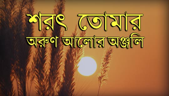 Sharat Tomar Arun Alor Anjali Lyrics (শরৎ তোমার অরুণ আলোর অঞ্জলি)
