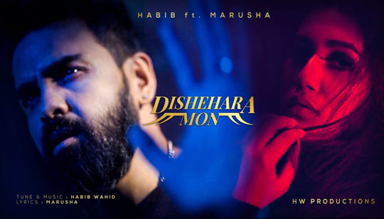 Dishehara Mon Lyrics (দিশেহারা মন) Habib Wahid | Marusha